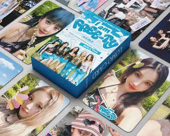 55pcs Kpop (G)I-DLE האלבום החדש אני Freet LOMO כרטיס Photocards מיני צילום כרטיס קוריאני אופנה(G)I-DLE פוסטר תמונה אוהדים מתנות